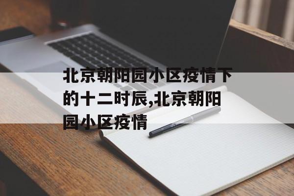 北京朝阳园小区疫情下的十二时辰,北京朝阳园小区疫情